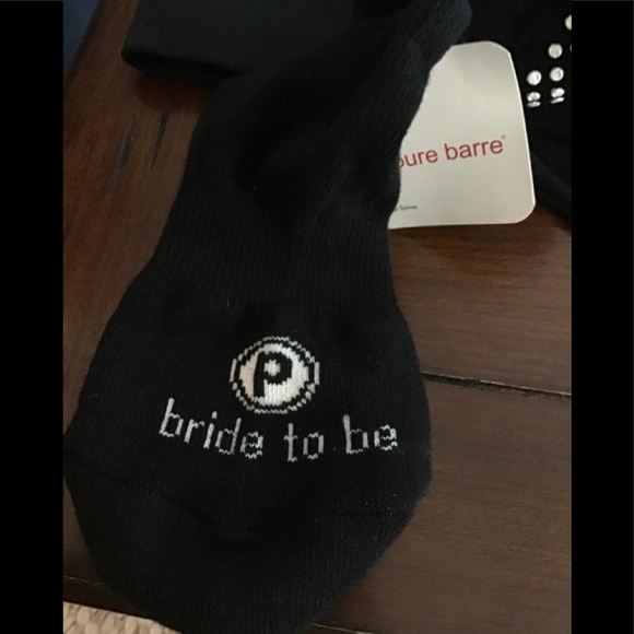 Pure Barre Accessories - Bride to Be Pure Barre Sticky Socks